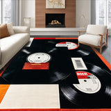 Music Themed Half Circle Kitchen Absorbent(Black)