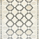 Artisan Boho Diamond Trellis Area with Creamy Neutral Layers(Beige)