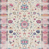 Artful Textured Floral Elements(Ivory)