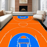 Modern Geometric Sports Art(Blue)