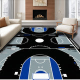 Contemporary Black Gray Lattice Design(Black)