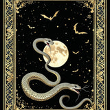 Ethereal Black and Gold Design(Black)