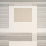 Modern Geometric Stripe Area Beige & Light Grey Contemporary Design(Gray)