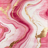 Elegant Pink Abstract Motif(Pink)