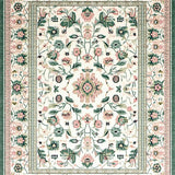 Contemporary Abstract Floral Fusion(Ivory)