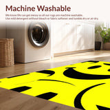 Eclectic Cheerful Face Design Element(Yellow)