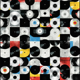 Monochrome Music Motif Decor(Black)