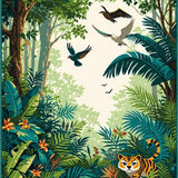 Earthy Neutral Jungle Aesthetic(Green)