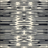 Elegant Monochrome Zebra Motif(Black)