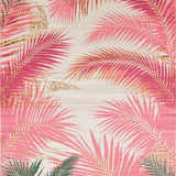 Modern Distressed Geometric Shapes(Pink)