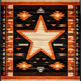 Chic Southwestern Star Design(Orange)