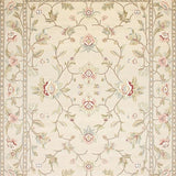 Chic and Versatile with Artistic Floral Motifs in Neutral Beige(Beige)