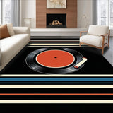 Classic Vinyl Circular Elegance(Orange)