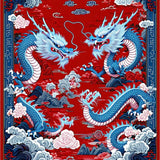 Captivating Mythological Elements Display(Red)