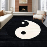 Elegant Traditional Yin Yang Motif(Black)