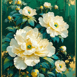 Whimsical Greenery Decorative Appeal(Green)
