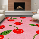 Lively Retro Fruit Arrangement(Pink)