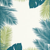 Modern Abstract Palm Leaf Design(Beige)