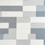Modern Diamond Stripe Plush(Gray)