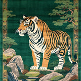 Artistic Tribal Design Element(Green)