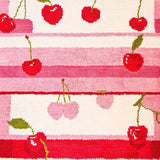 Whimsical Cherry Blossom Motif(Red)