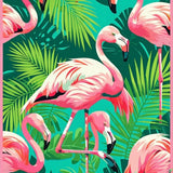 Whimsical Tropical Vibes Home Accent(Pink)