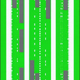 Contemporary Aviation Adventure Motif(Green)
