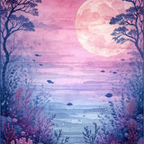 Playful Nautical Theme Elements(Purple)