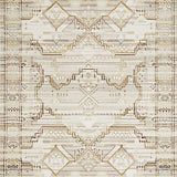 Rustic Crochet Medallion Design(Beige)
