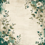 Subtle Rustic Leafy Arrangement(Beige)