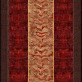 Luxurious Colorful Medallion Design(Red)