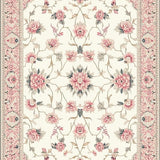 Dynamic Bright Floral Geometry(Ivory)