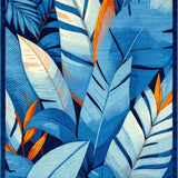 Chic Tropical Oasis Style(Blue)