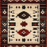 Artful Southwestern Tribal Aesthetic(Red)