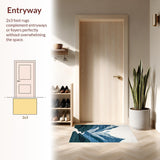 Minimalist Cool Toned Landscape Design(Blue)