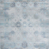 Modern Grey Abstract(Blue)