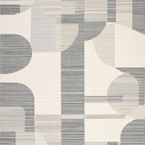 Artful Cream and White Contrast(Beige)