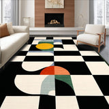 Chic Monochrome Abstract Aesthetic(Black)