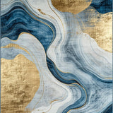 Vibrant Modern Artistic Flair(Blue)