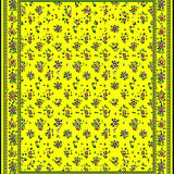 Elegant Classic Floral Motif(Yellow)