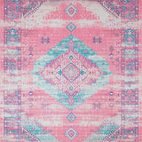 Artful Retro Hexagonal Layout(Pink)