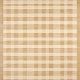Artisan Crafted Checkerboard Area With Harmonious Neutral Design(Beige)