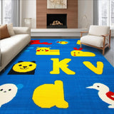 Colorful Educational Animal Motif(Blue)