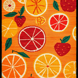 Bright Abstract Fruity Composition(Orange)