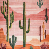 Vibrant Desert Oasis Aesthetic(Pink)