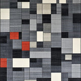 Chic Abstract Linear Arrangement(Gray)