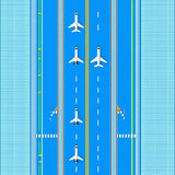 Whimsical Airport Runway Journey(Blue)