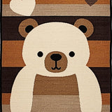 Cozy Natural Fiber Round Design(Beige)