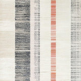 Abstract Stripe Design Farmhouse Entry Mat(White)