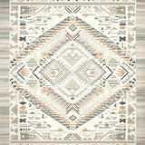 Artful Ogee Patterned Accent(Gray)